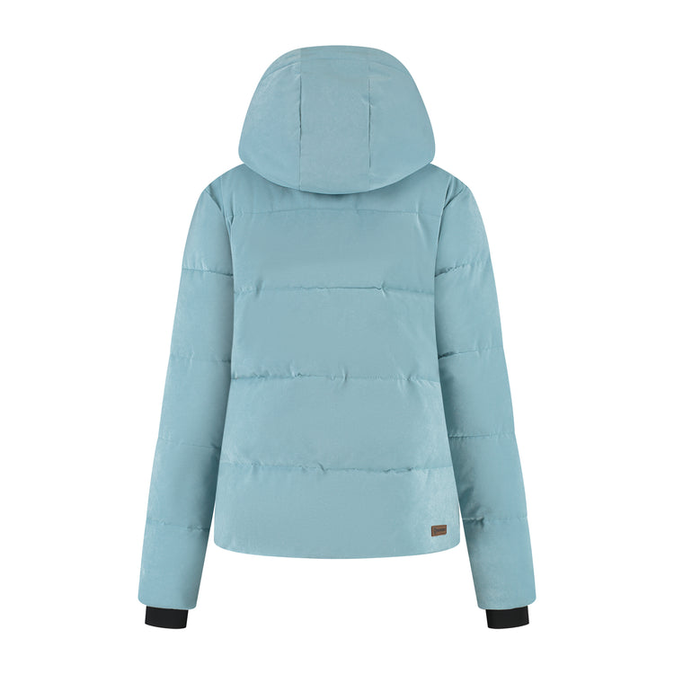 Norra Women - Puffer jacket - Water-resistant - Light blue B