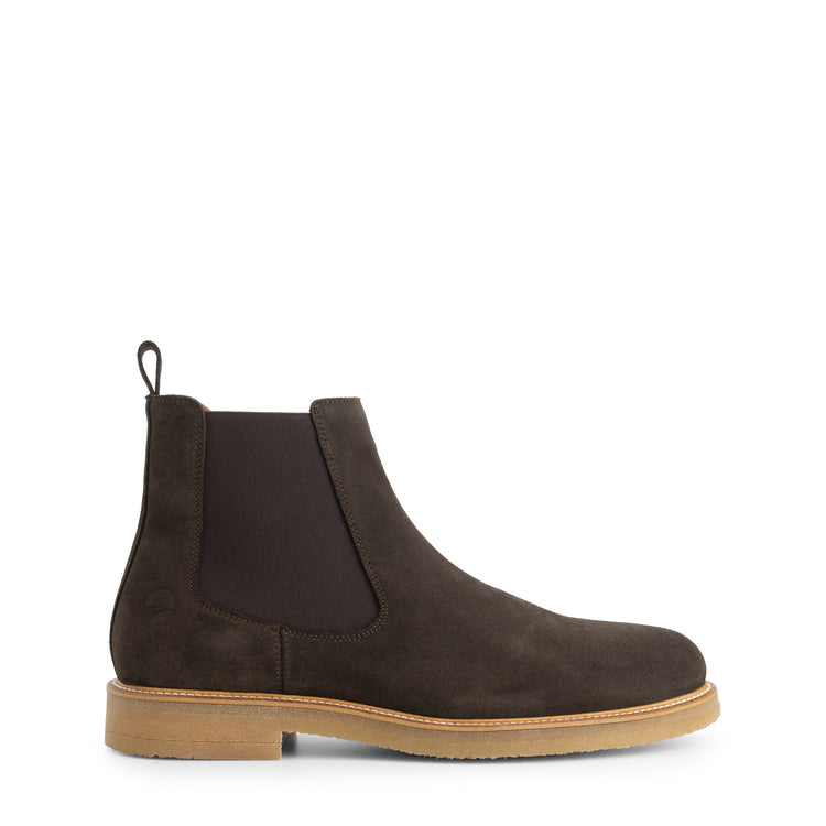 Fowley Men - Chelsea boots - Leather - Dark brown R
