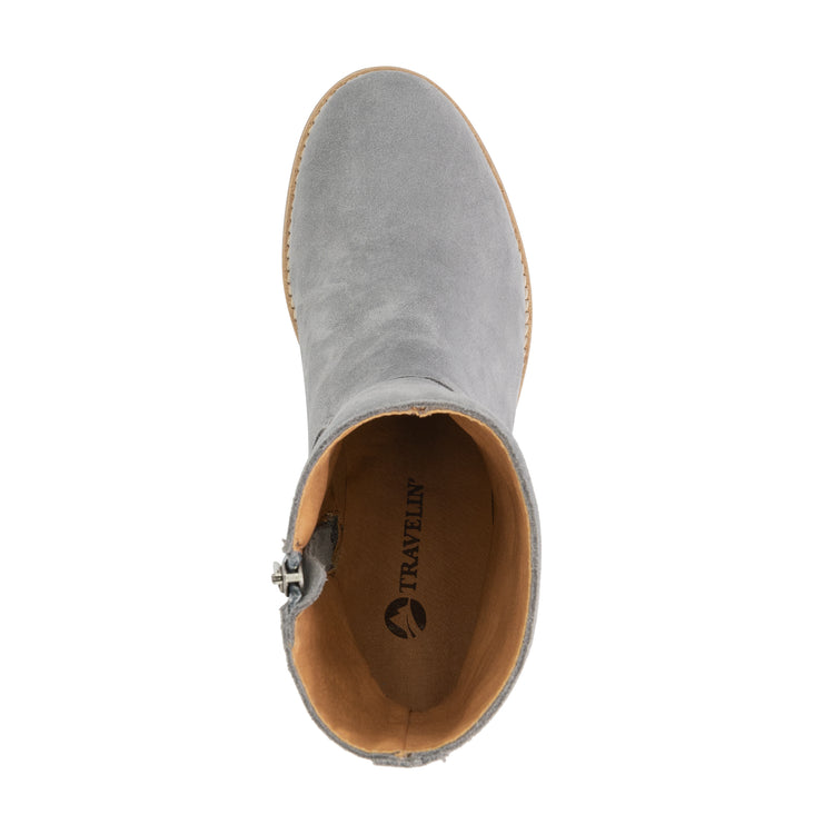 Valence Women - Ankle Booties - Suede - Grey UPS