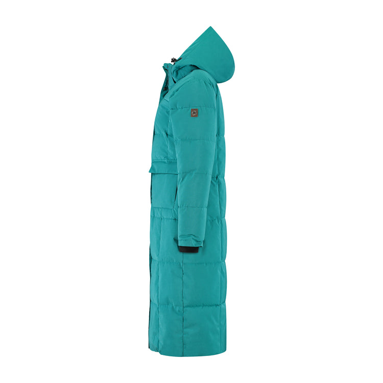 Franska Women - Puffer jacket - Water-resistant - Turquoise L