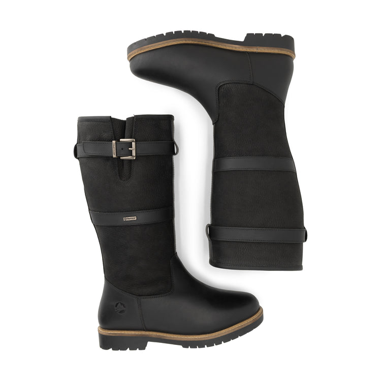 Gronvik Women - Outdoor Boots - Wool-Lined - Black UPD