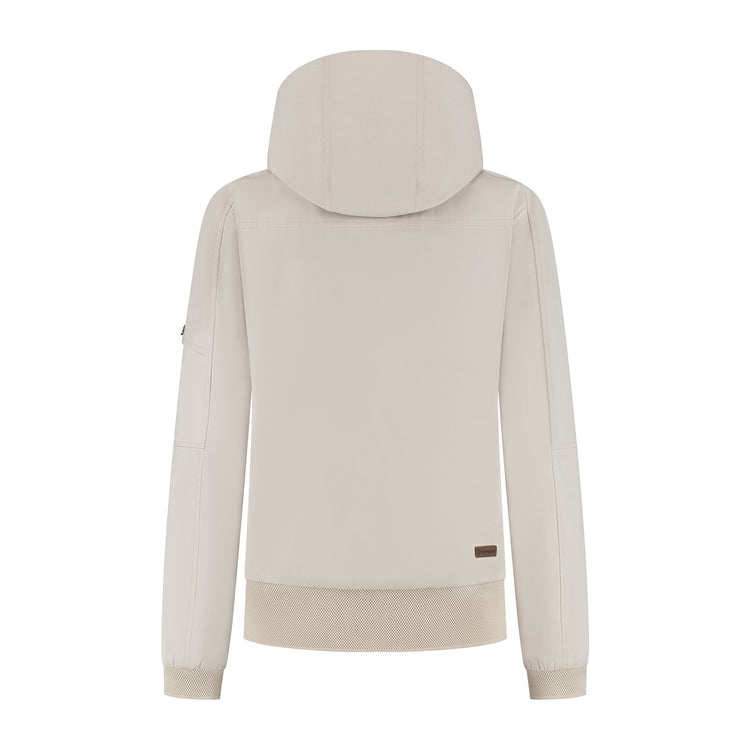 Halle Women - Hardshell jacket - Waterproof - Sand B