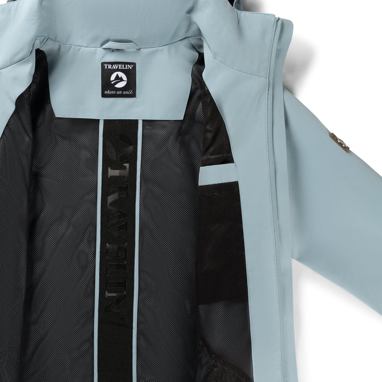 Alva Women - Hardshell jacket - Waterproof - Light blue DCI