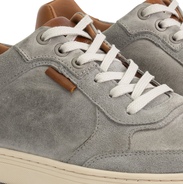 Burnham Men - Sneakers - Leather - Grey DFW