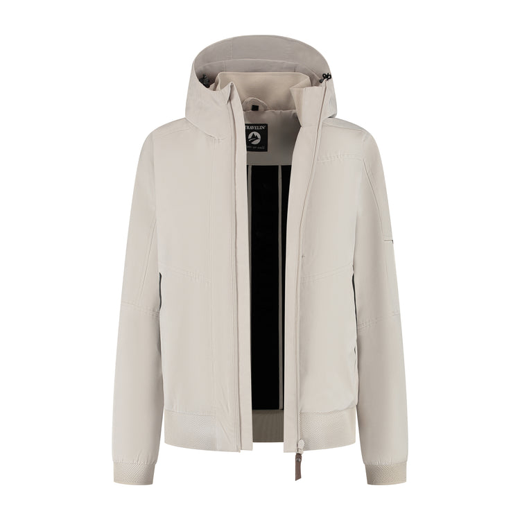 Halle Women - Hardshell jacket - Waterproof - Sand CVO