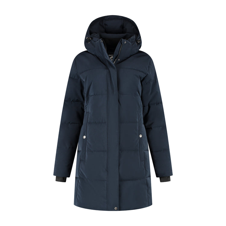 Rissne Women - Puffer jacket - Water-resistant - Navy F