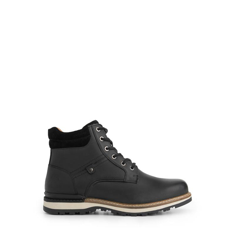 Sig Men - Lace-up boots - Wool-lined - Black R