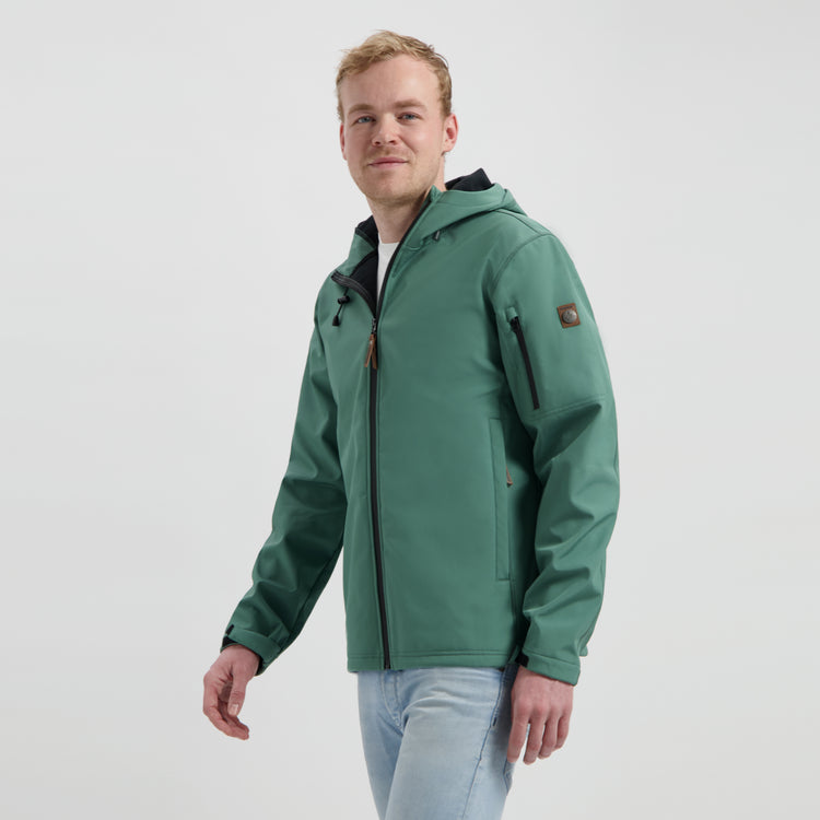 Sverre Men - Softshell jacket - Waterproof - Green MV
