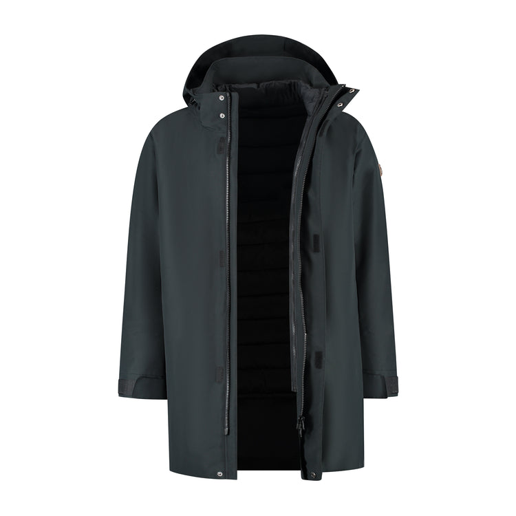 Hoyt Men - 3-in-1 jacket - Waterproof - Black CVO