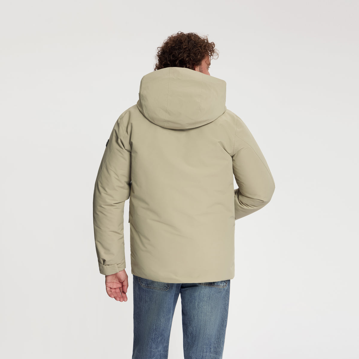 Sune Men - Hardshell Winter Jacket - Waterproof - Light Brown MV3