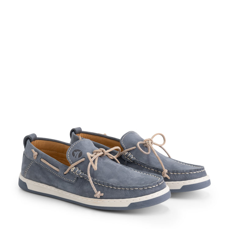 Falmouth Women - Boat shoes - Nubuck - Blue FRD