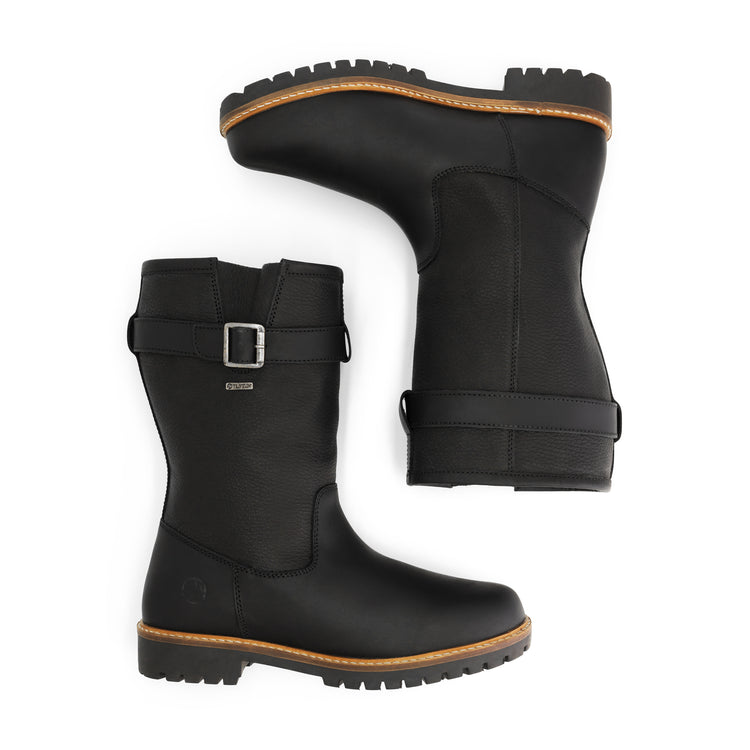 Finnmark - Wool-lined outdoor boots - Men - Black UPD