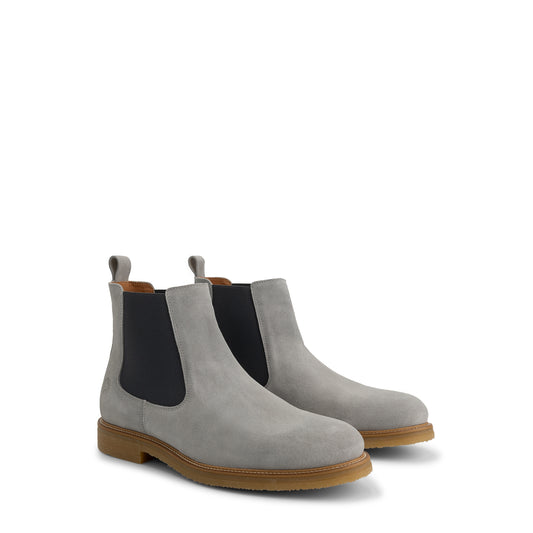 Ealing Men - Chelsea boots - Suede - Grey FRD