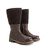 Lagen Men - High boots - Wool/Felt - Dark brown FRD