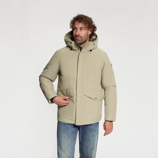 Sune Men - Hardshell Winter Jacket - Waterproof - Light Brown MV