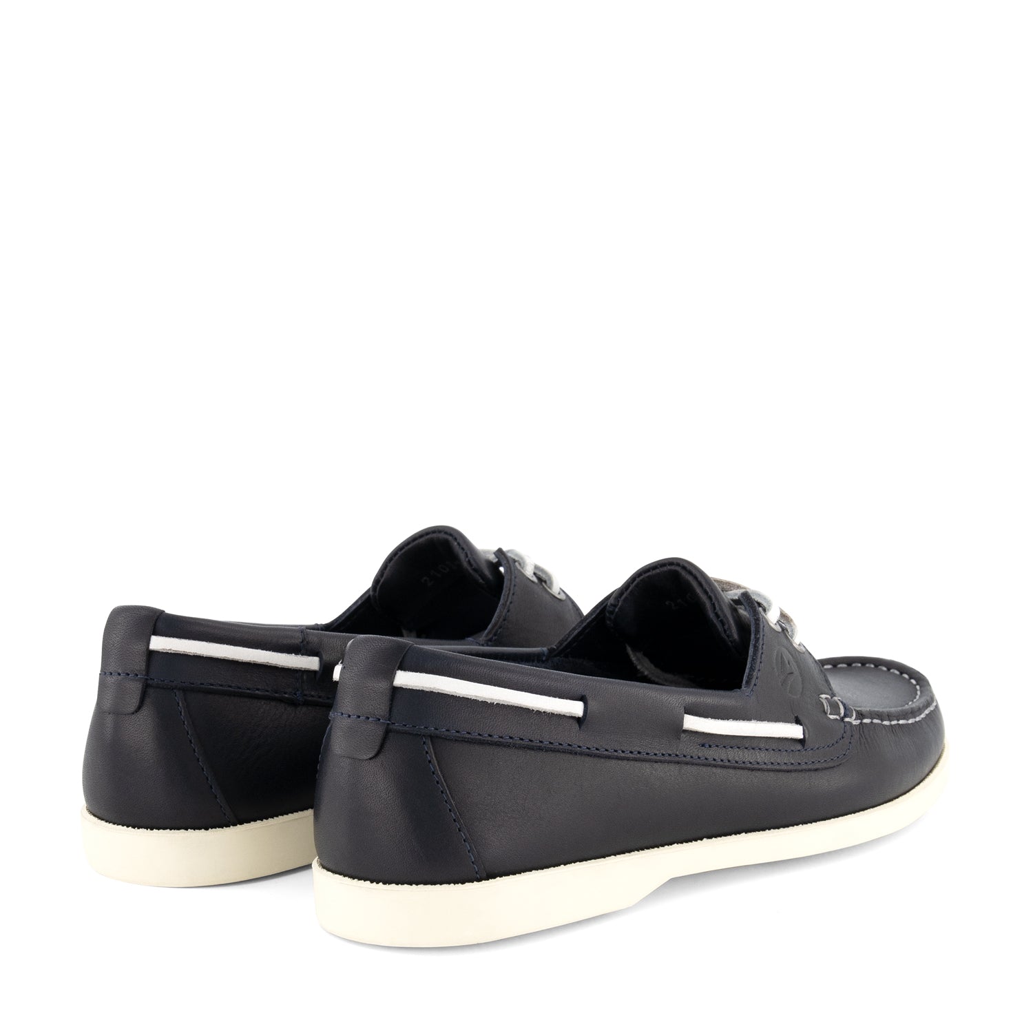 Ebeltoft Women - Boat shoes - Leather - Navy BD