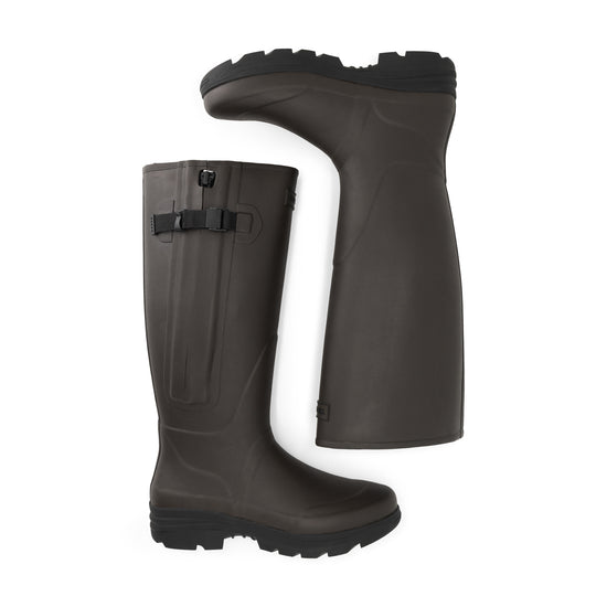 Grenivik Women - Rain Boots - Rubber Boots - Dark Brown UPD