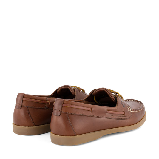 Exmouth Women - Boat shoes - Leather - Brown BD