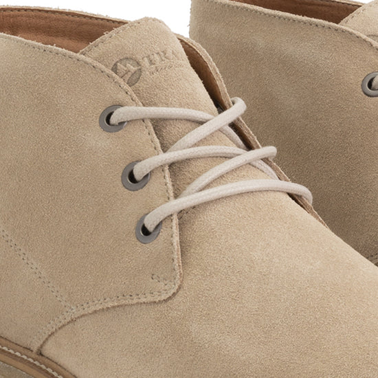 Redhill - Suede lace-up shoe - Men - Sand DFW