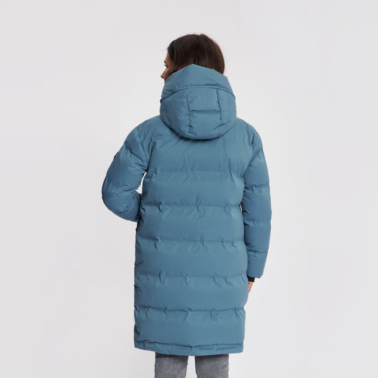 Odda Women - Puffer Winter Jacket - Waterproof - Blue MV4