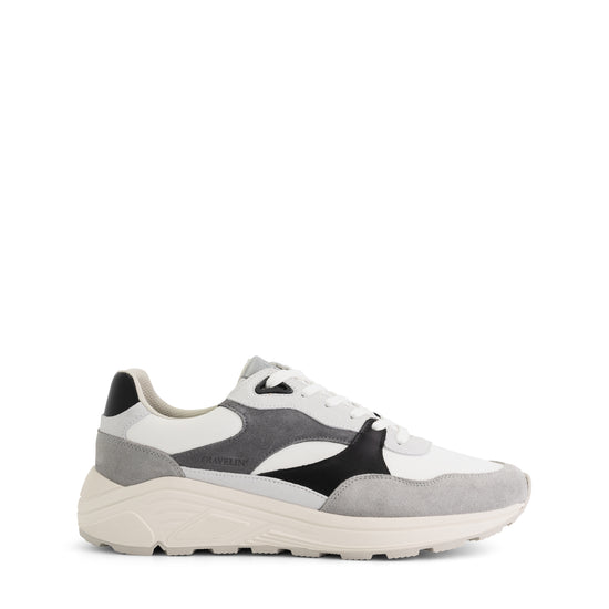 Rushden Men - Sneakers - Leather - Grey/Black R