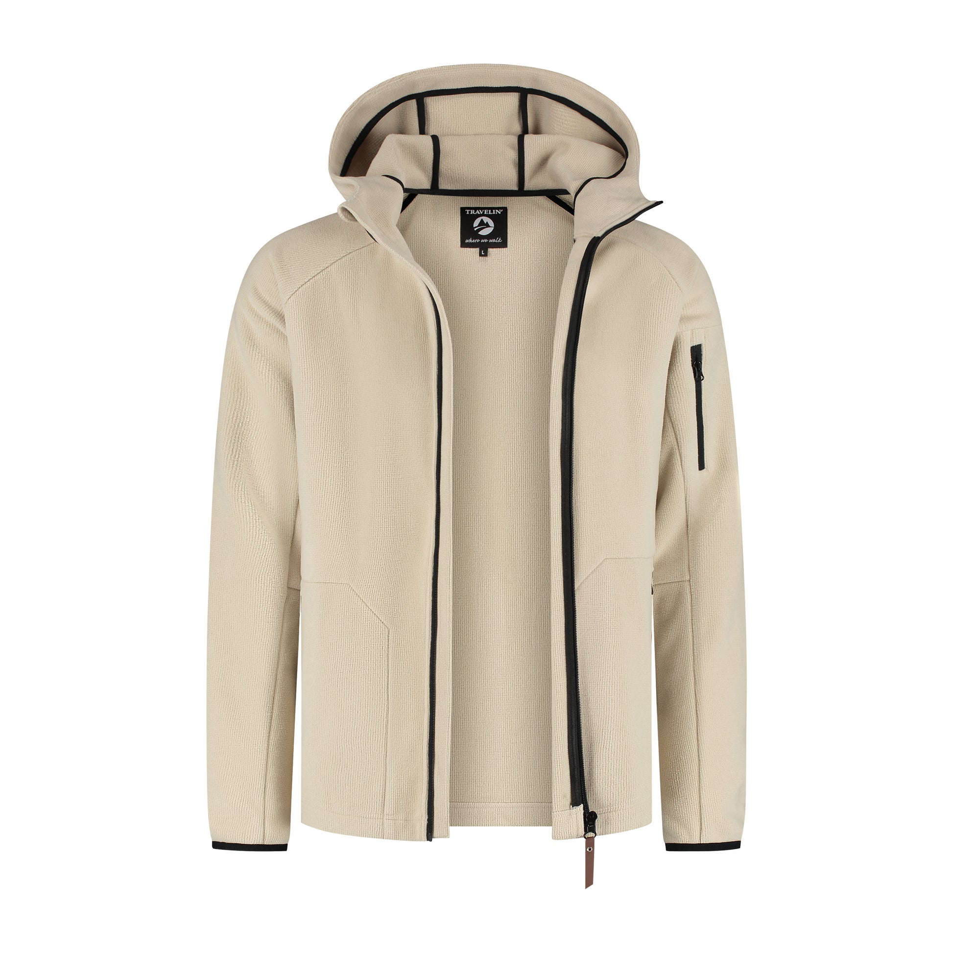 Bjorn - Cardigan - Men - Sand CVO