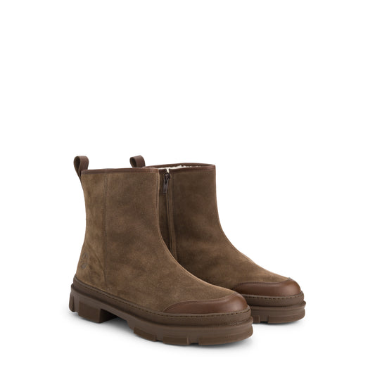 Kelowna Women - Winter Boots - Wool-Lined - Dark Brown FRD