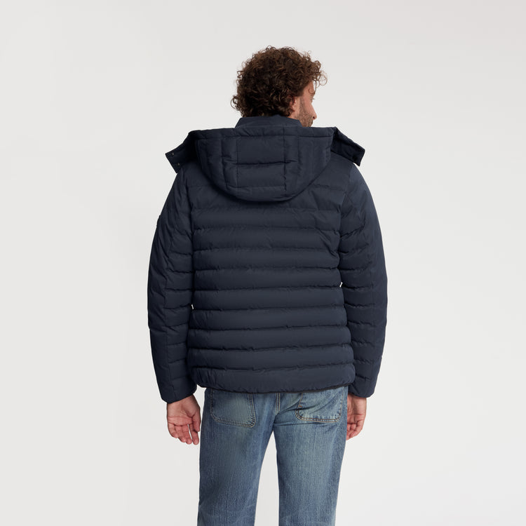 Solveig Men - Puffer Winter Jacket - Waterproof - Navy MV3