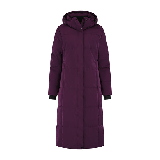 Andels Women - Puffer Winter Jacket - Waterproof - Purple F