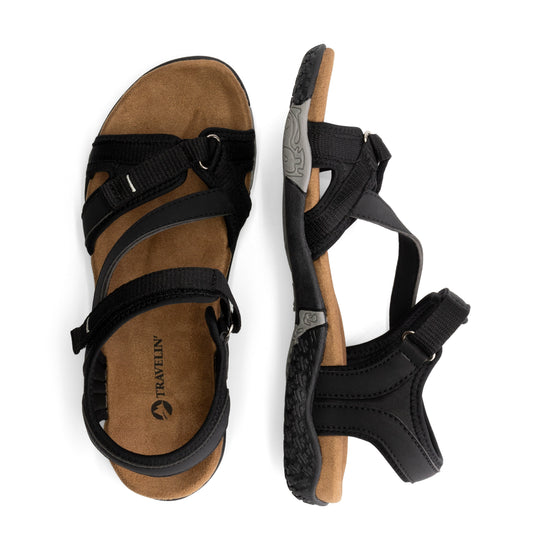 Helsem Women - Hiking sandals - Black UPD