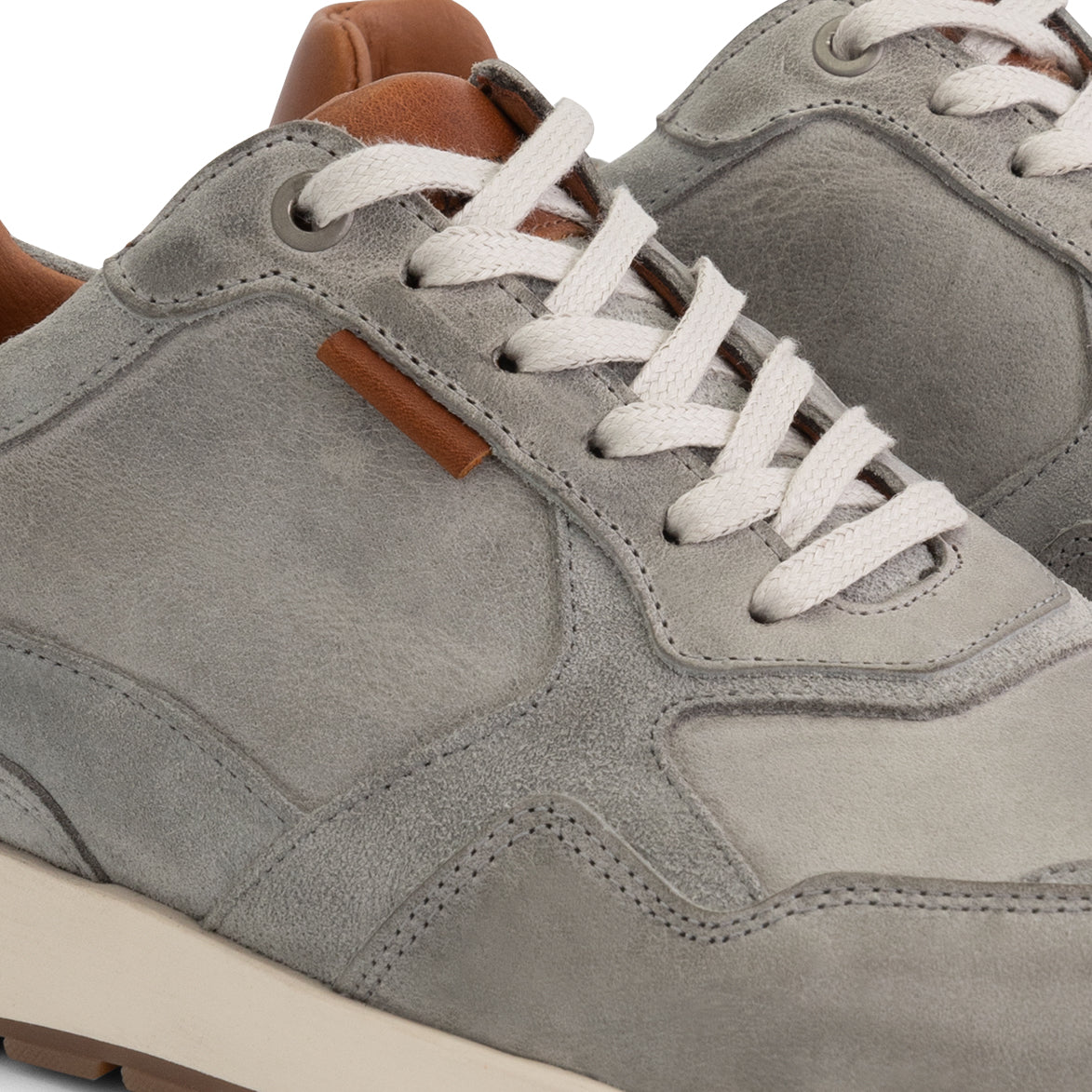 Northam Men - Sneakers - Leather - Grey DFW