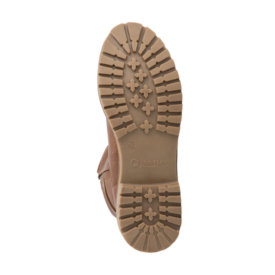 Skelde Men - Biker boots - Wool-lined - Cognac UNS