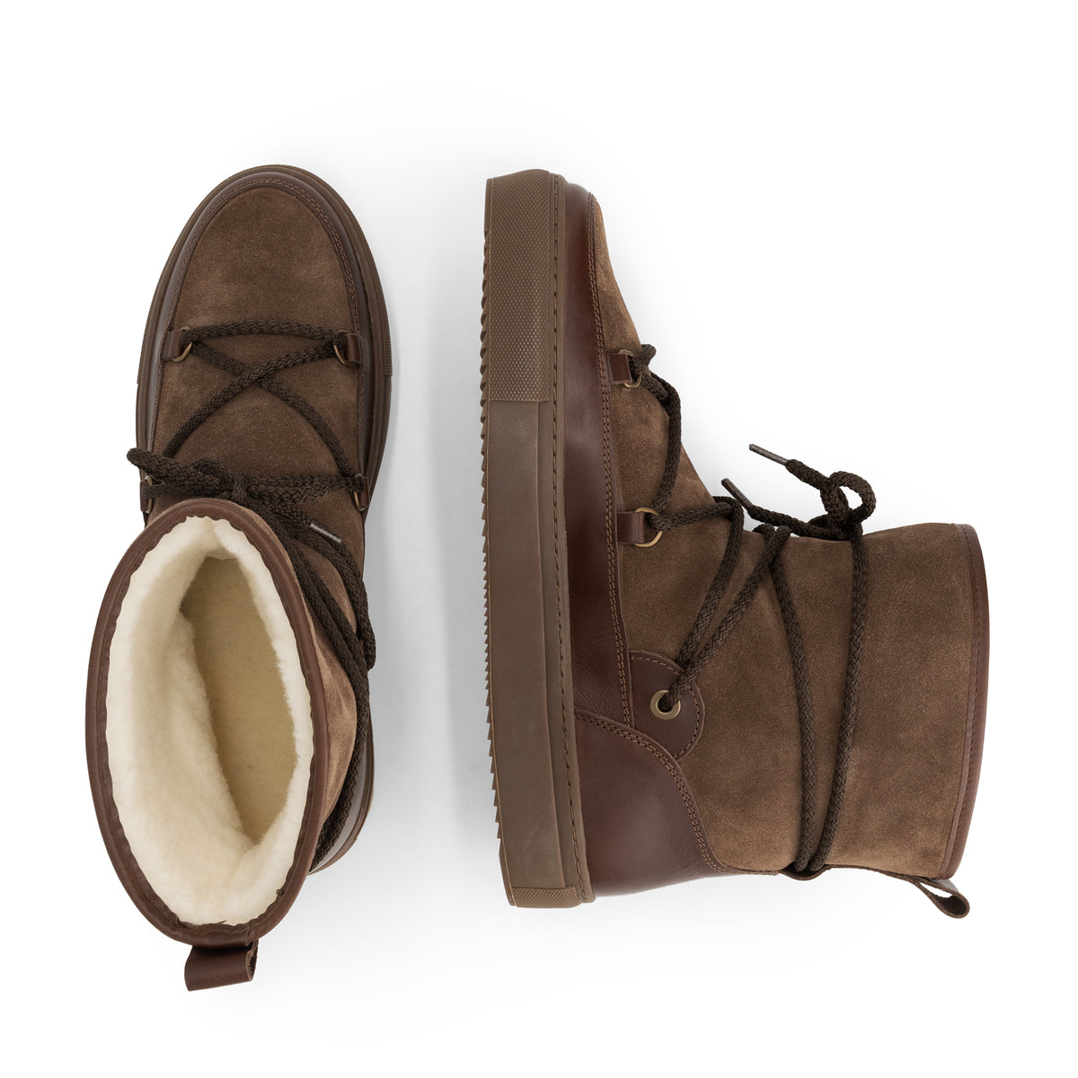 Norquay Women - Winter Boots - Wool-Lined - Dark Brown UPD