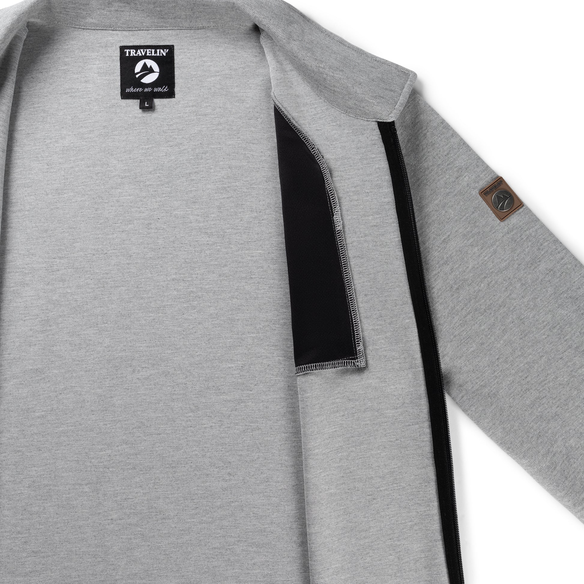 Njord - Cardigan - Men - Grey DCI