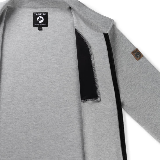 Njord - Cardigan - Men - Grey DCI