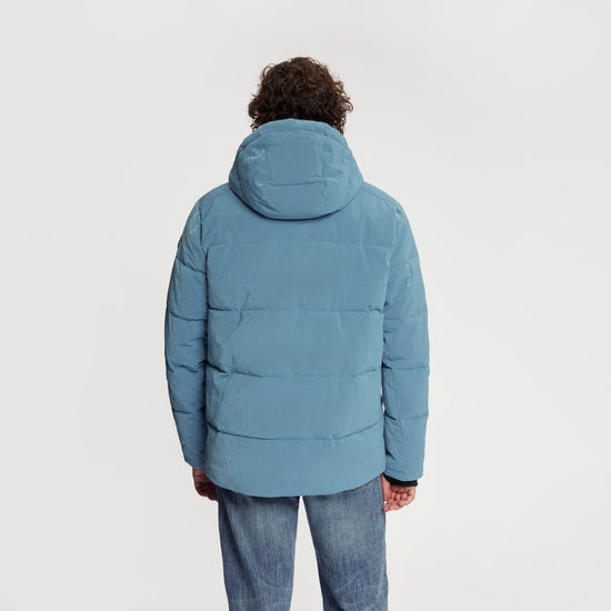 Asberg Men - Puffer Winter Jacket - Waterproof - Blue MV3