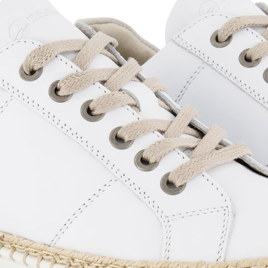 Caen Women - Sneakers - Leather - White DFW