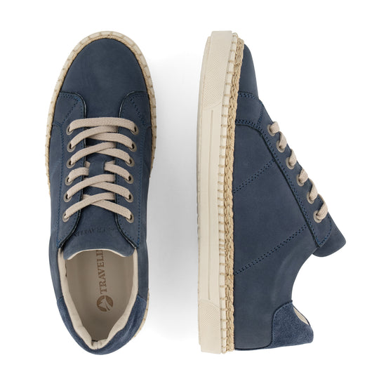 Caen Women - Sneakers - Leather - Blue UPD
