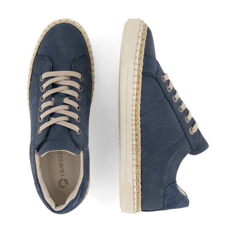 Caen Women - Sneakers - Leather - Blue UPD