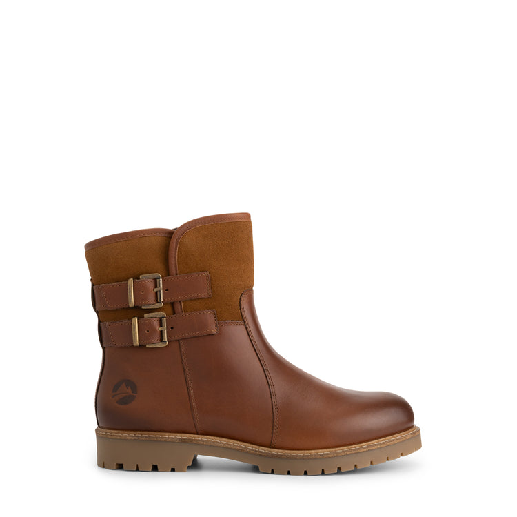 Elva Women - Ankle boots - Wool-lined - Cognac R