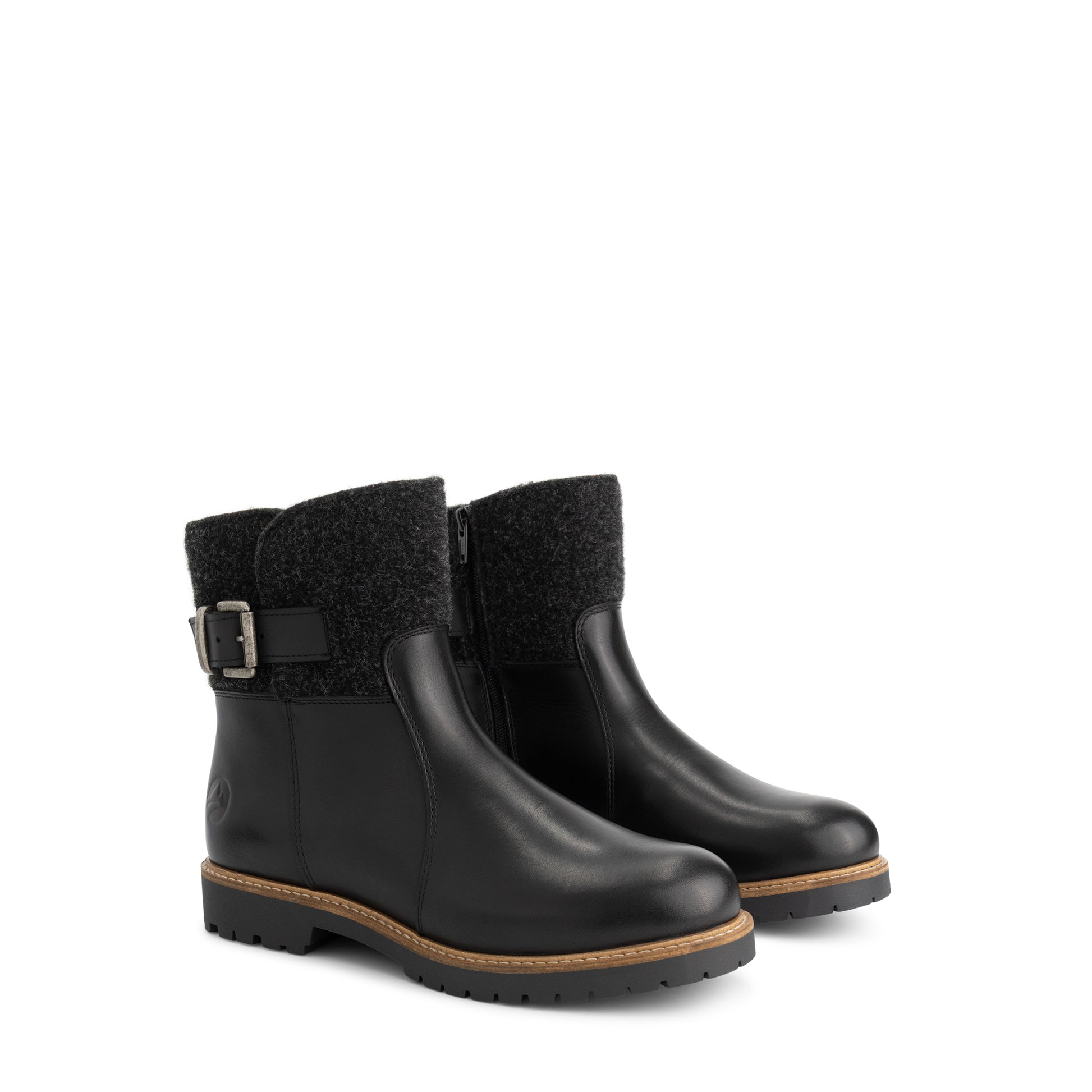 Orkla Women - Ankle boots - Wool/Felt - Black FRD