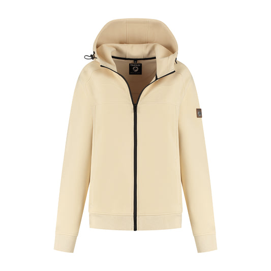 Sanna Women - Outdoor cardigan - Sweater - Sand F