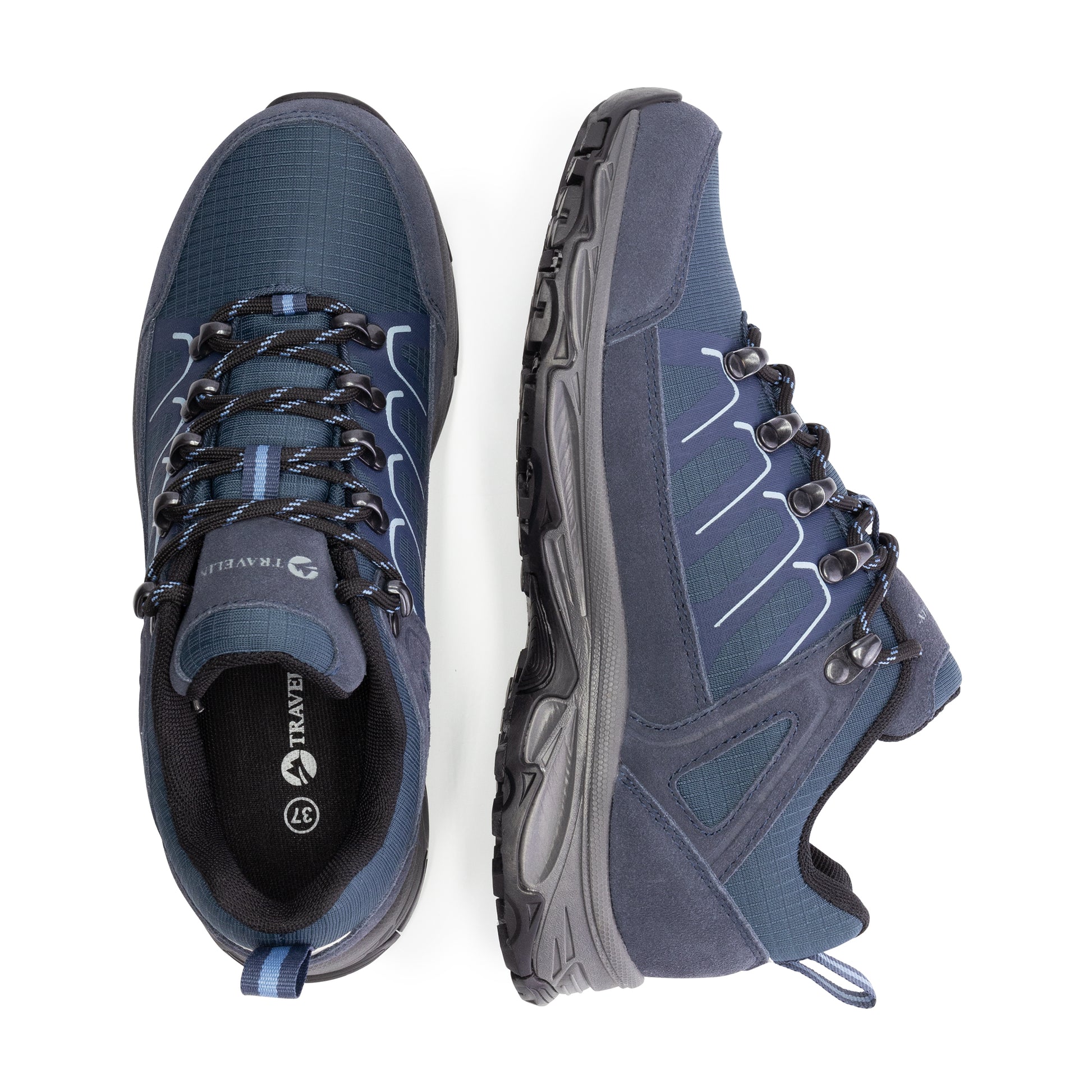 Grasten Women - Low hiking shoes - Waterproof - Blue UPD
