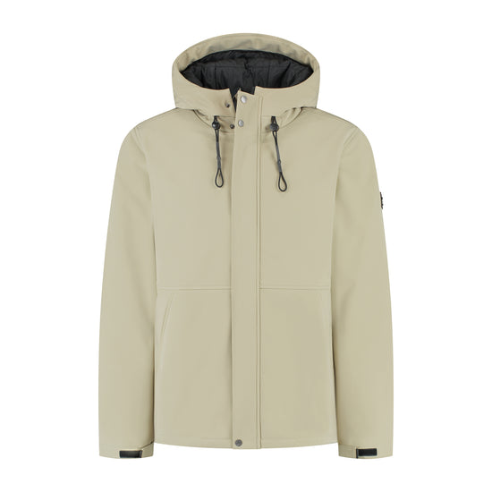 Nils Men - Softshell Jacket - Waterproof - Light Brown F