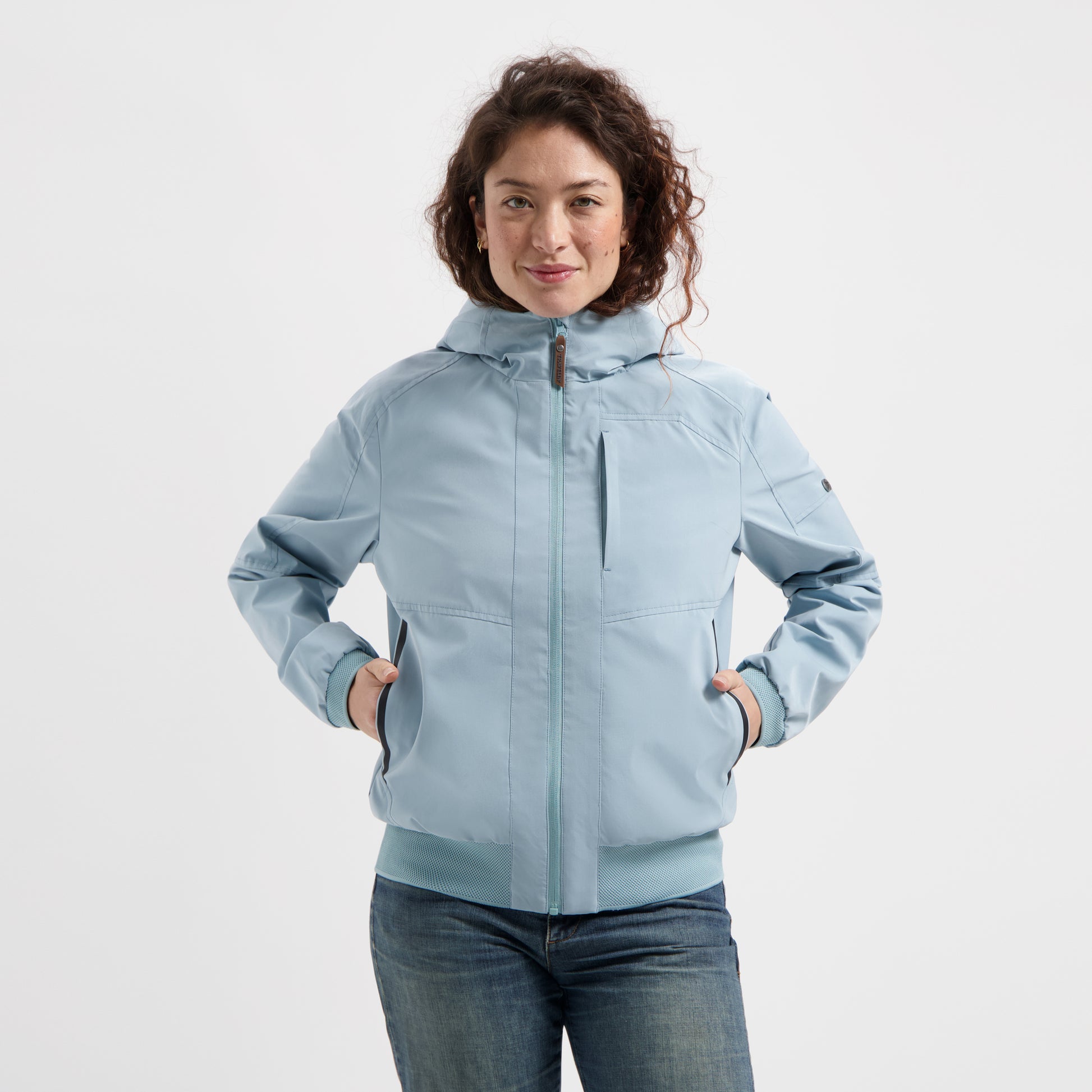 Katla Women - Hardshell jacket - Waterproof - Light blue MV