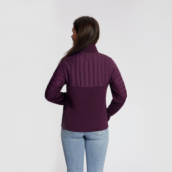 Lyan Women - Outdoor Vest - Lined - Purple MV3