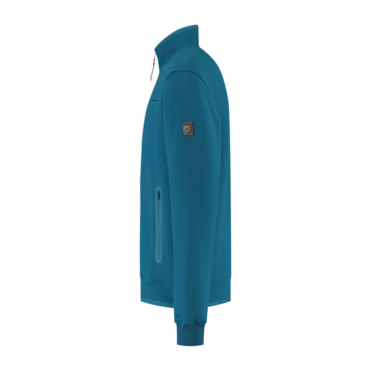 Olle Men - Outdoor Cardigan - Sweat - Blue L