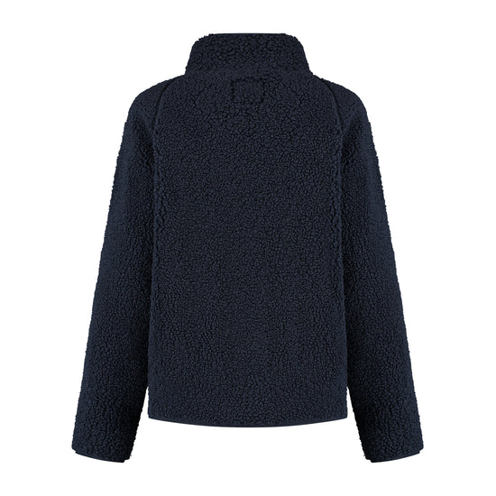 Odile Women - Outdoor Vest - Teddy - Navy B