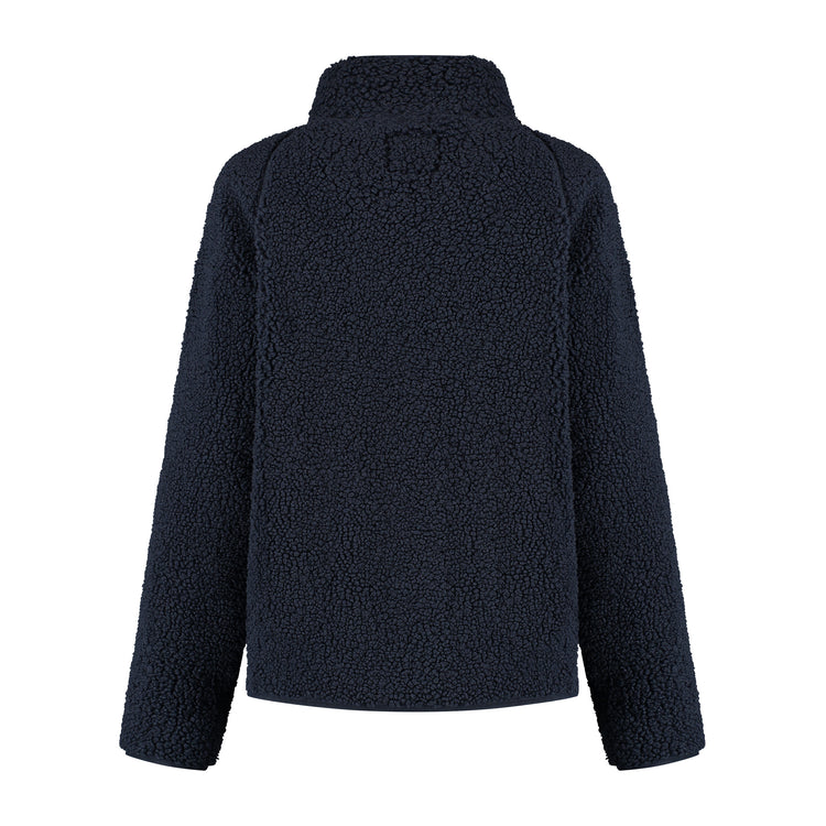 Odile Women - Outdoor Vest - Teddy - Navy B