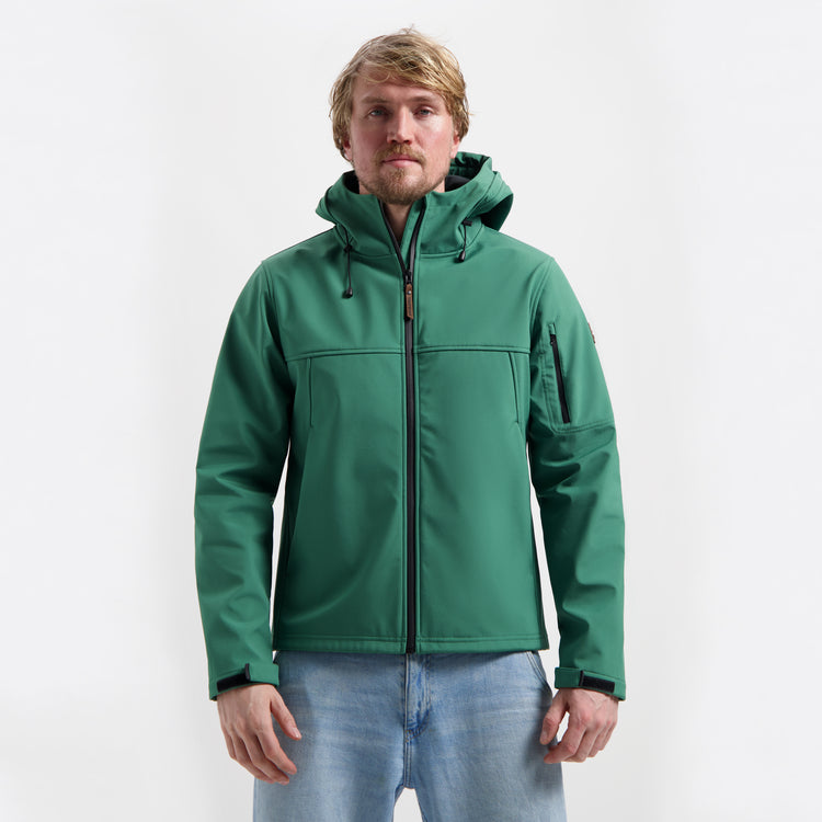 Stian - Waterproof softshell jacket - Men - Dark green MV